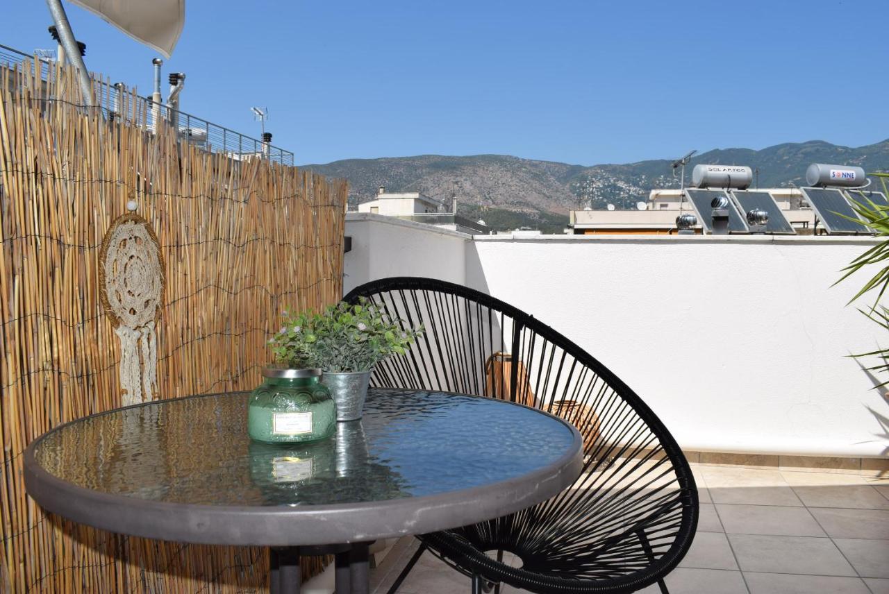 Boho Oasis Central Penthouse Apartment Volos Luaran gambar